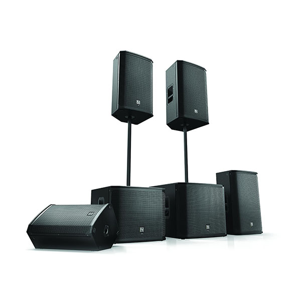 Electrovoice Loudspeakers and subwoofers.